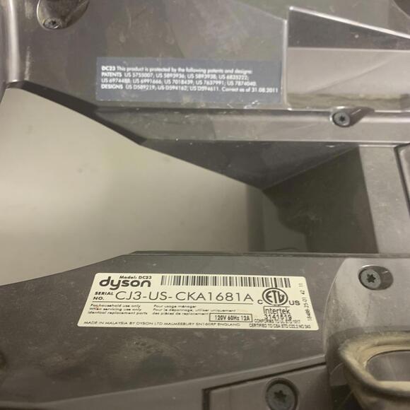 Dyson DC23 Canister Vacuum Base Unit Untested - Picture 9 of 12